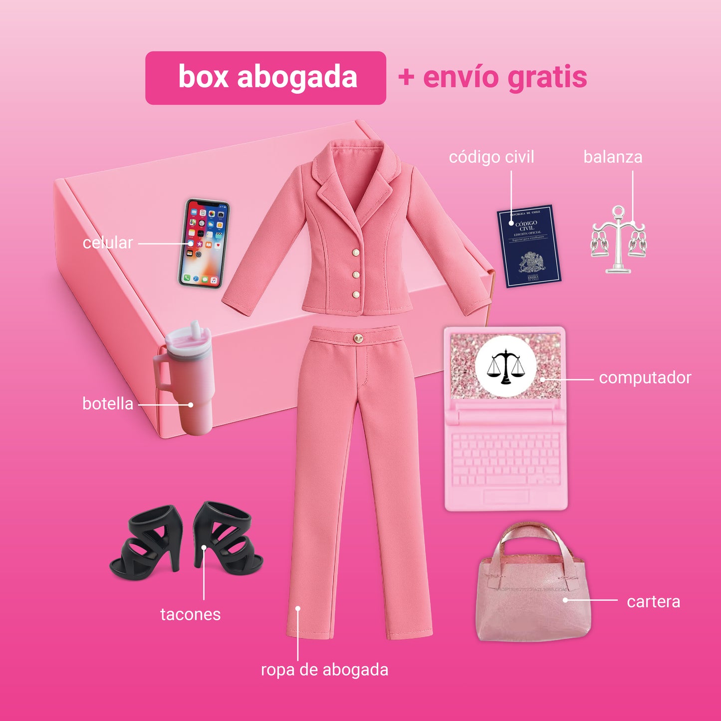 Pack Abogada + Envío gratis