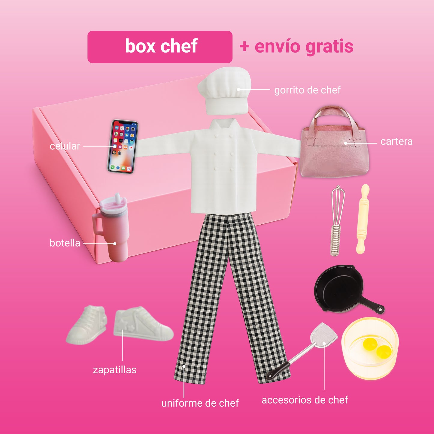 Pack Chef + Envío gratis