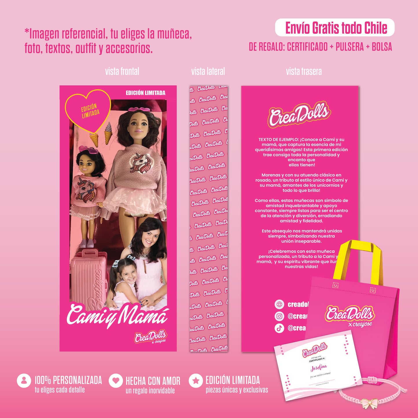 MAMÁ E HIJA CREADOLLS