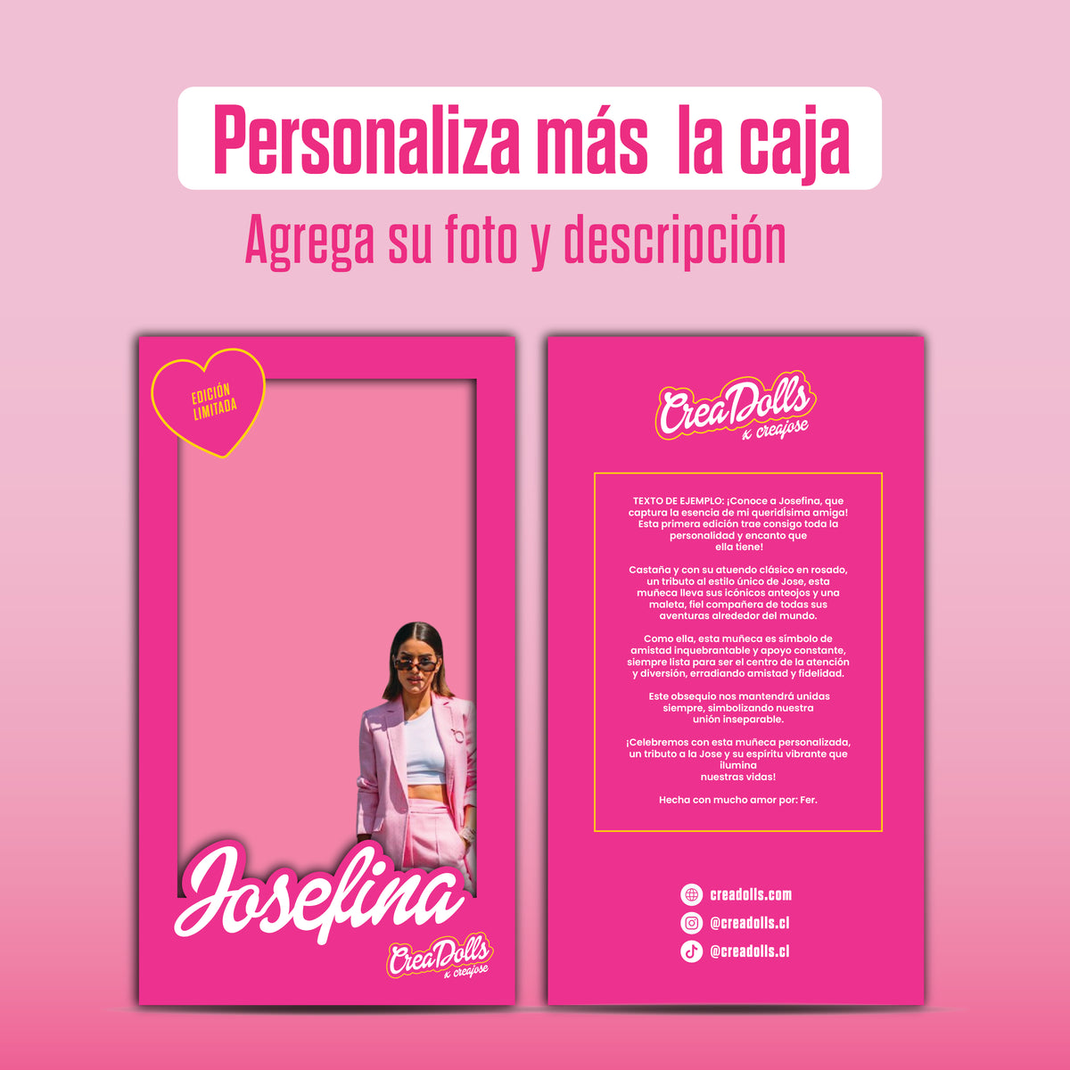 Personaliza su caja