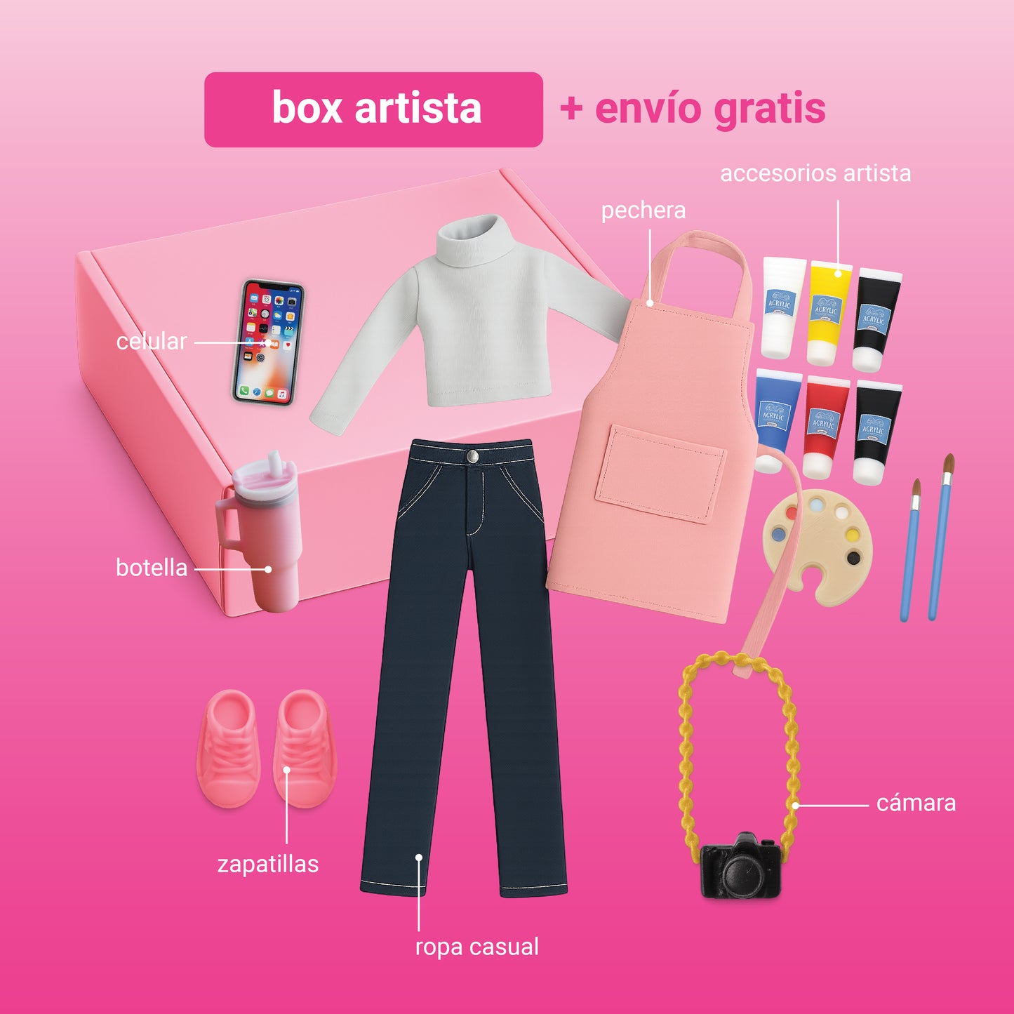 Pack Artista + Envío gratis