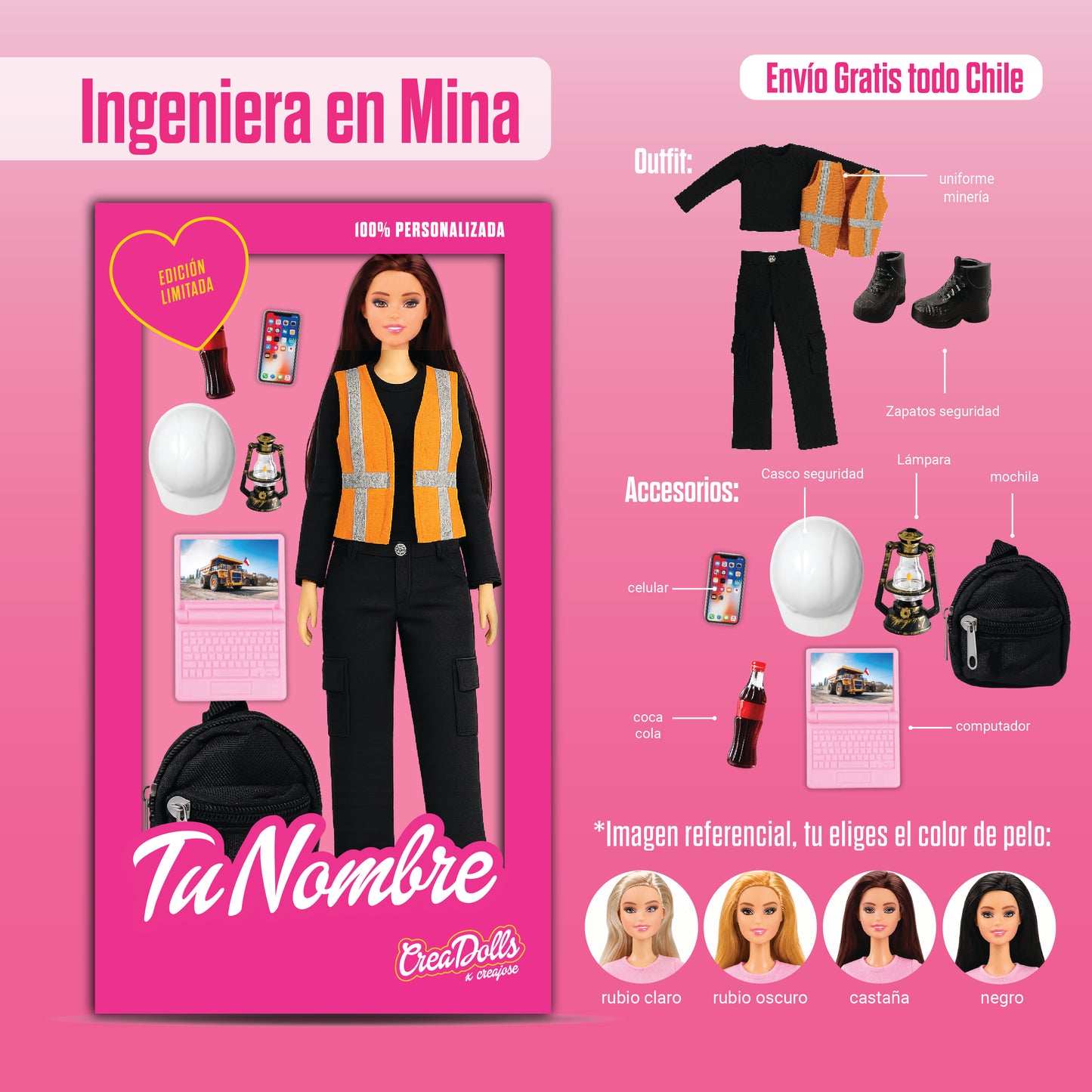 Ingeniera en Mina