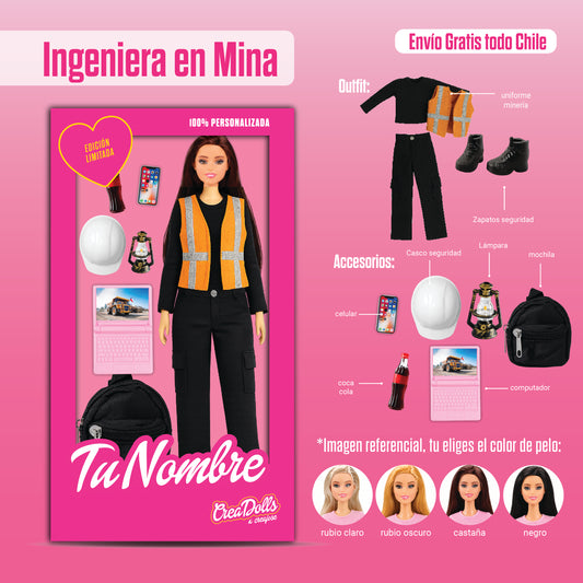 Ingeniera en Mina